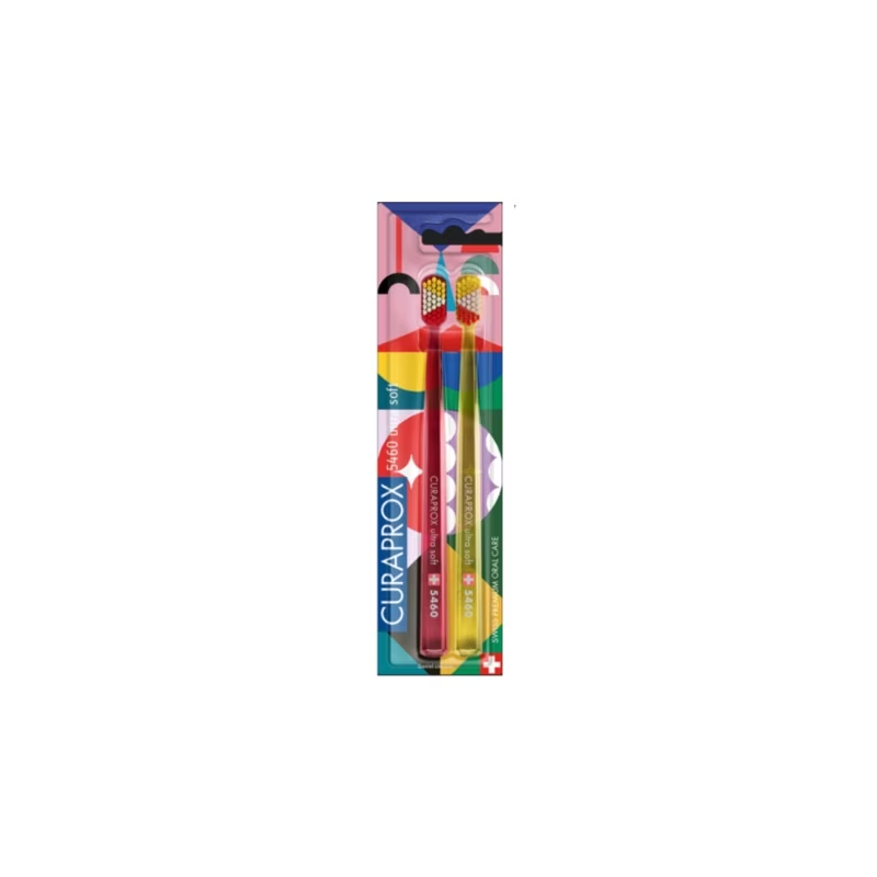 ESCOVA DENTAL CURAPROX ULTRA SOFT 2 UNIDADE (CORES SORTIDAS)
