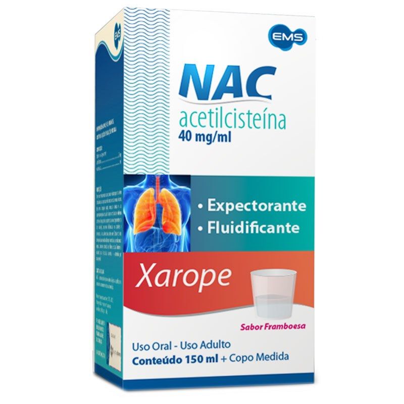 NAC 150ML 40mg/ml xpe fr 150ml adul