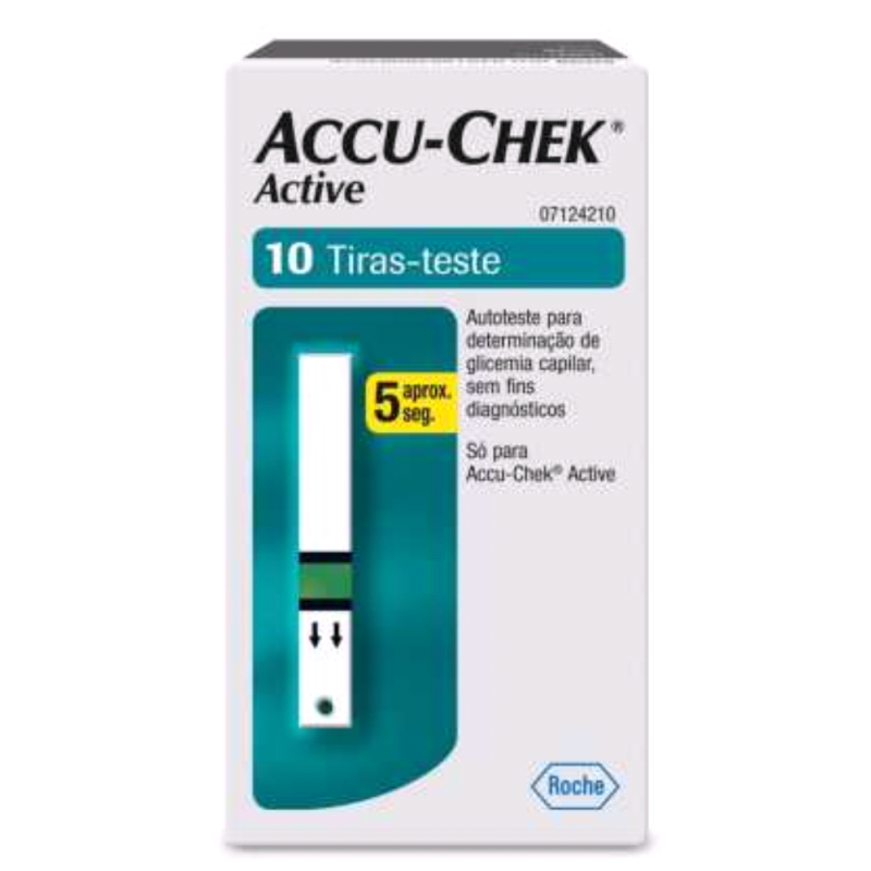 ACCU-CHEK ACTIVE 10 TIRAS 