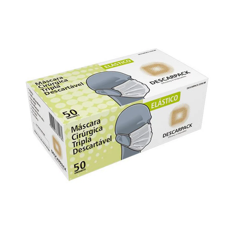 MASCARA DESCARPACK COM 50 UN