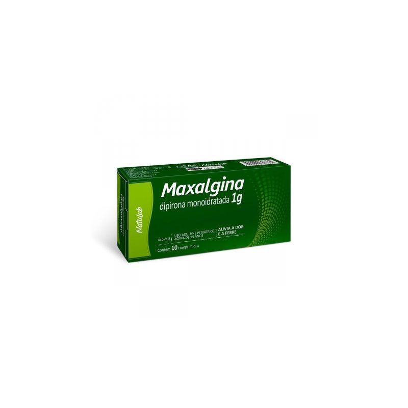 MAXALGINA 1G COM 10 COMPRIMIDOS