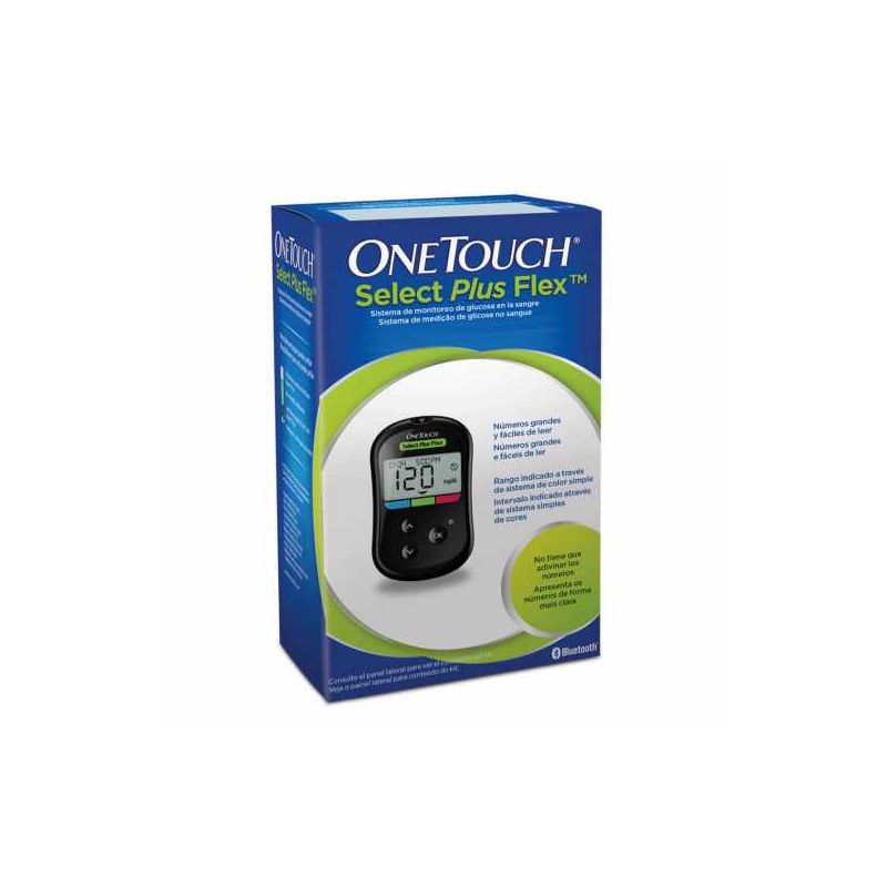 MEDIDOR DE GLICEMIA ONETOUCH SELECT PLUS FLEX 