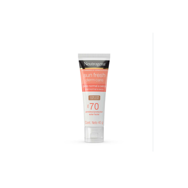 PROT SOLAR FACIAL SUN FRESH FPS70 DERM CARE SEM COR 