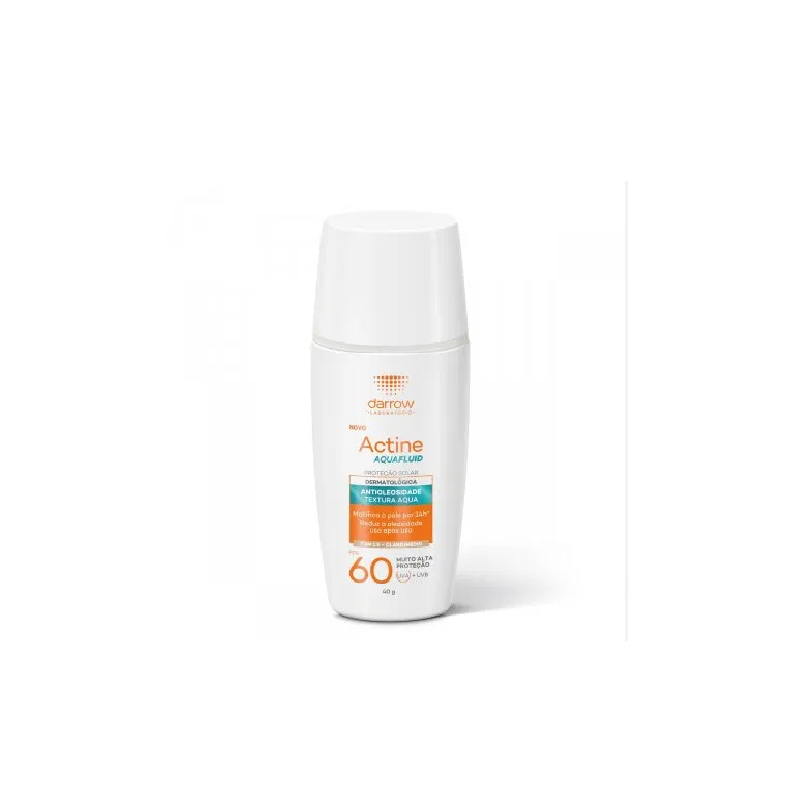 PROTETOR SOLAR ACTNE AQUAFLUID FPS60 COM 40 CLARO/MEDIO