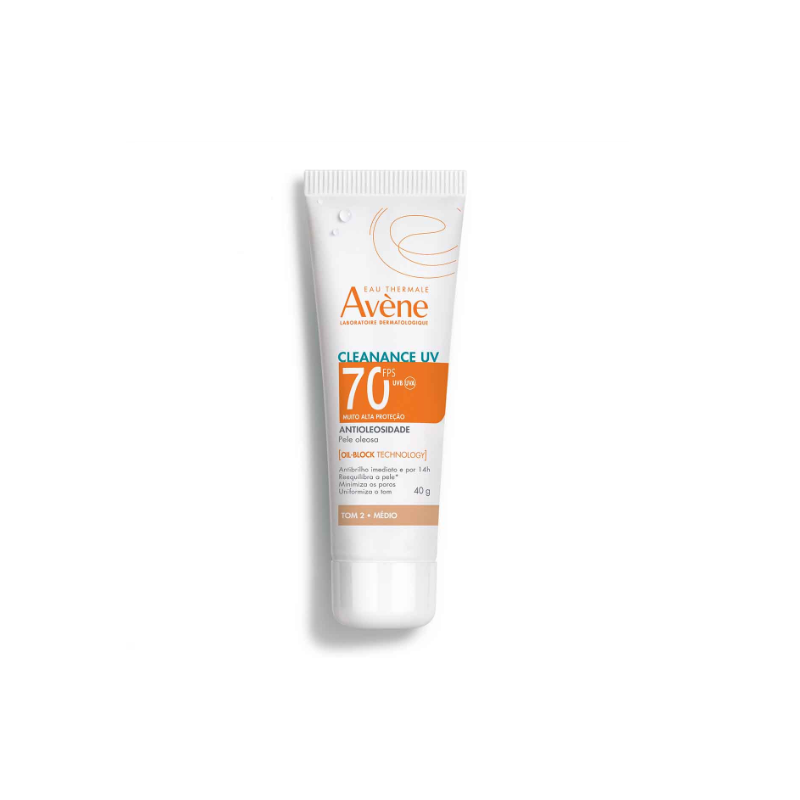 PROTETOR SOLAR FACIAL AVENE CLEANANCE UV FPS 70 CLARO 40G