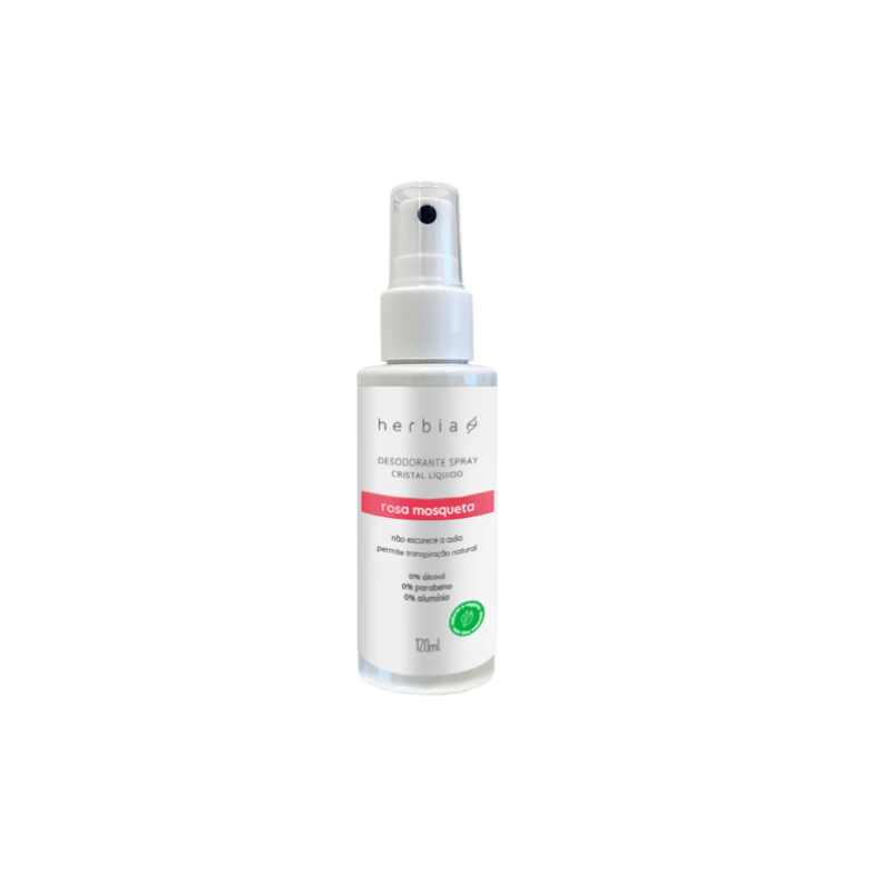 DESODORANTE SPRAY ROSA MOSQUETA COM 120ML VALIDADE 05/2026