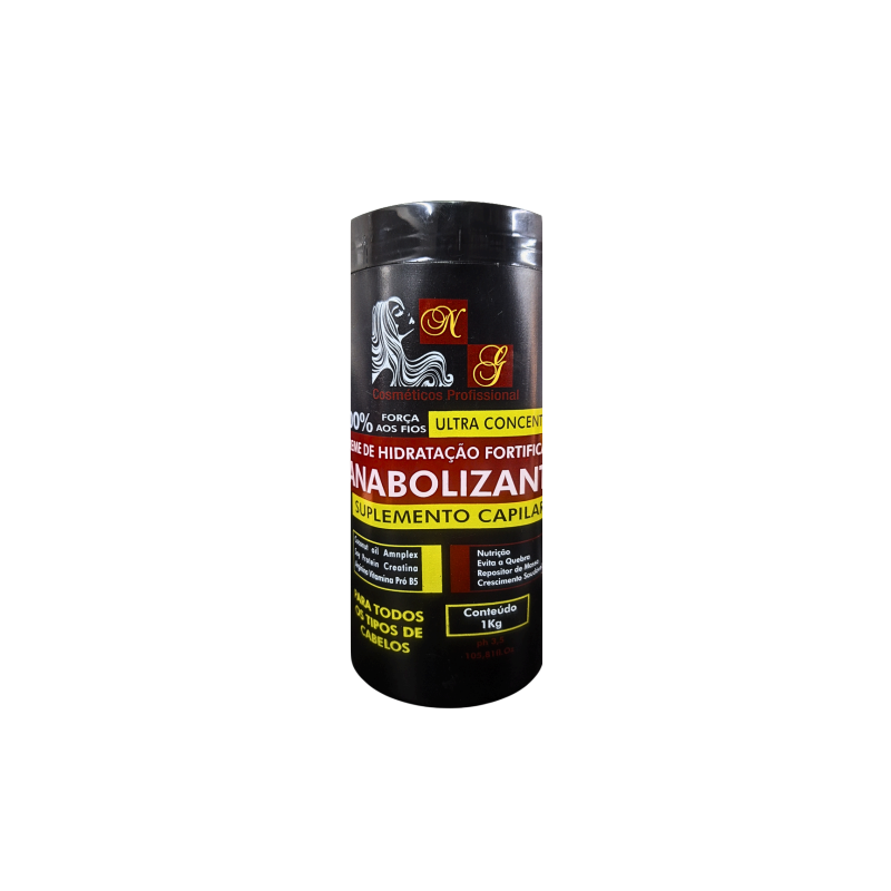 CREME DE HIDRATAÇÃO FORTIFICANTE ANABOLIZANTE COM 1KL