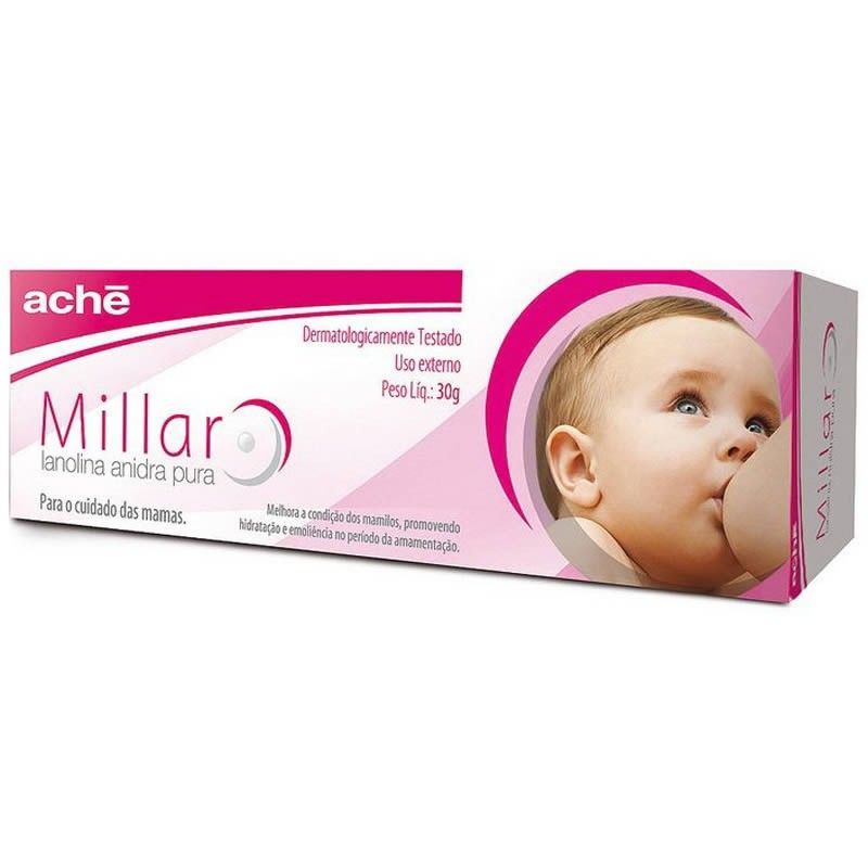 MILLAR CREME PROTETOR DE SEIOS COM LANOLINA 30 GRAMAS