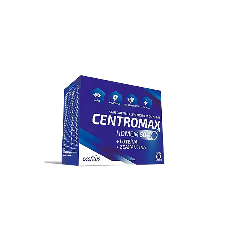 CENTROMAX HOMEM 50+ COM 60 CAPSULAS