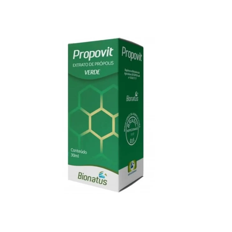 PROPOVIT EXTRATO DE PROPOLIS VERDE COM 30 ML VALIDADE 03/2026