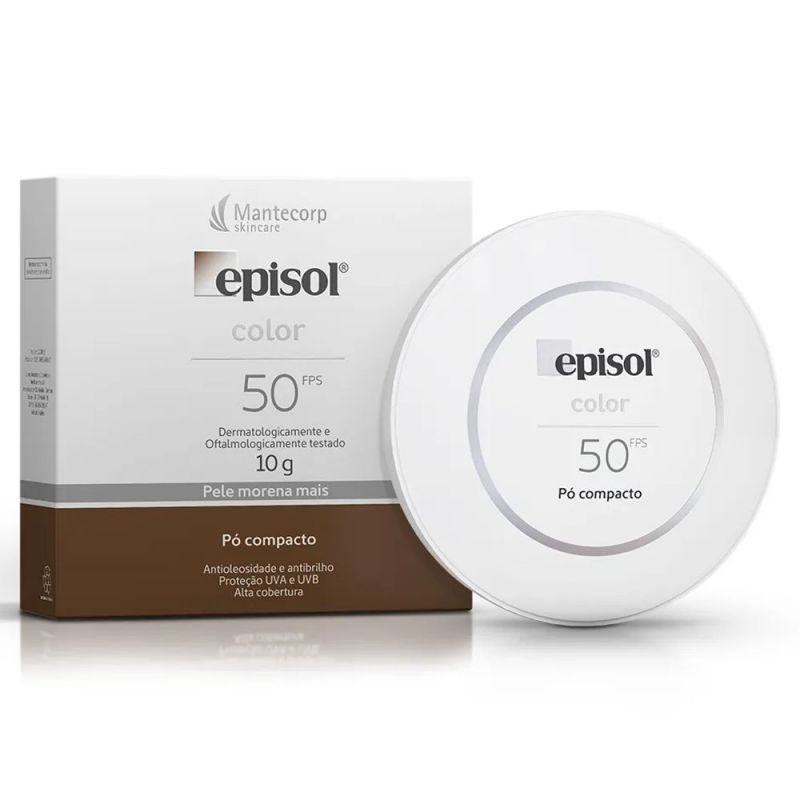 EPISOL COLOR BASE PO PELE MORENA MAIS FPS 50 10G 