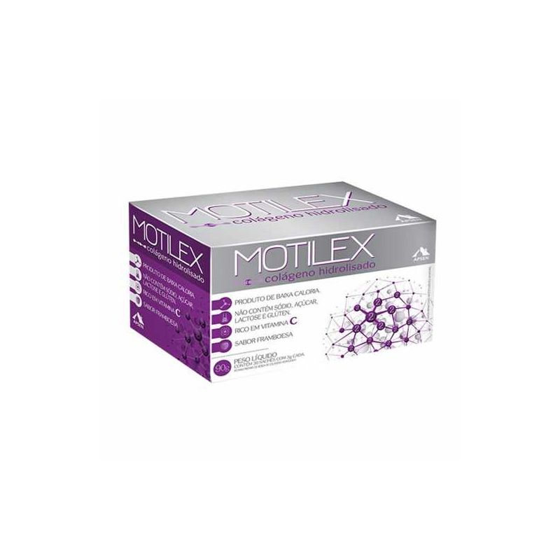 MOTILEX 30 SACHES DE 3 GRAMAS CADA SABOR FRAMBOESA-APSEN-