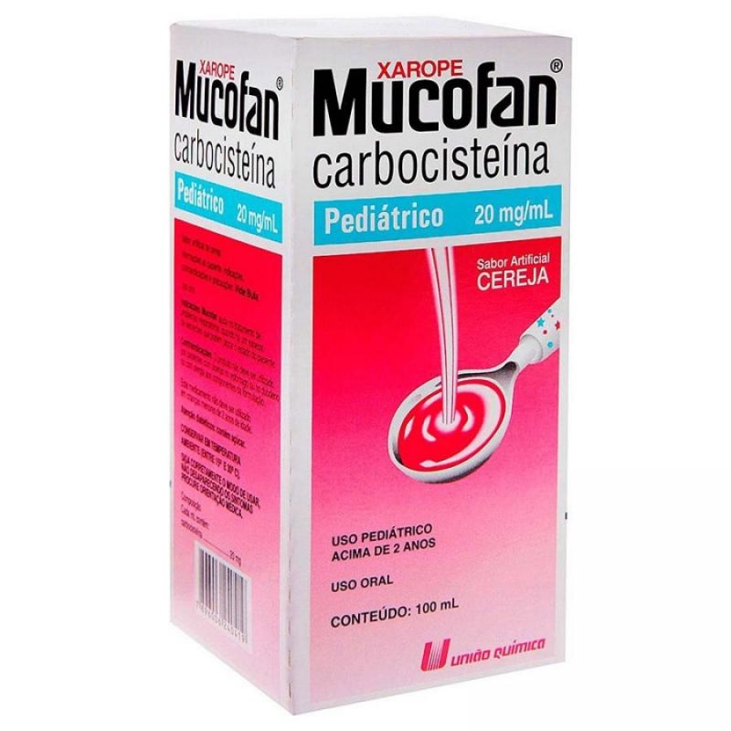 MUCOFAN 20MG COM 100ML-UNIÃOQUIMICA- 