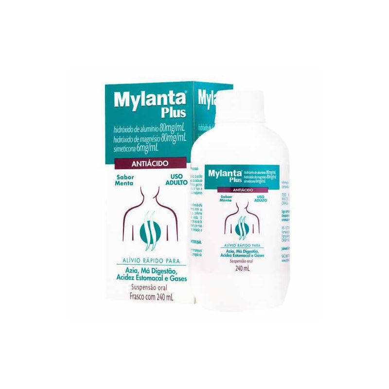 MYLANTA PLUS SUSPENSÃO 240ML-PFIZER-