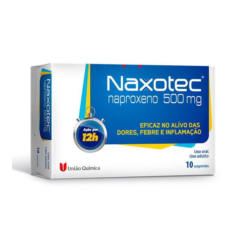 NAXOTEC 500MG COM 10 COMPRIMIDOS 