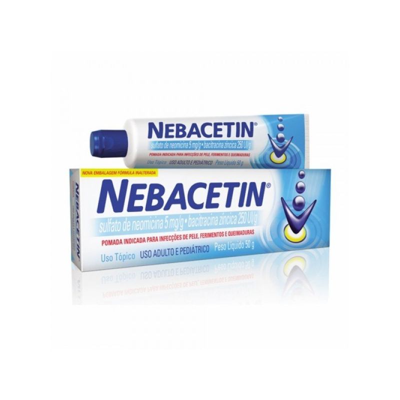 NEBACETIN POMADA 50GRS