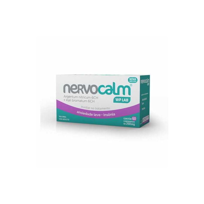 NERVOCALM 250MG COM 60 COMPRIMIDOS