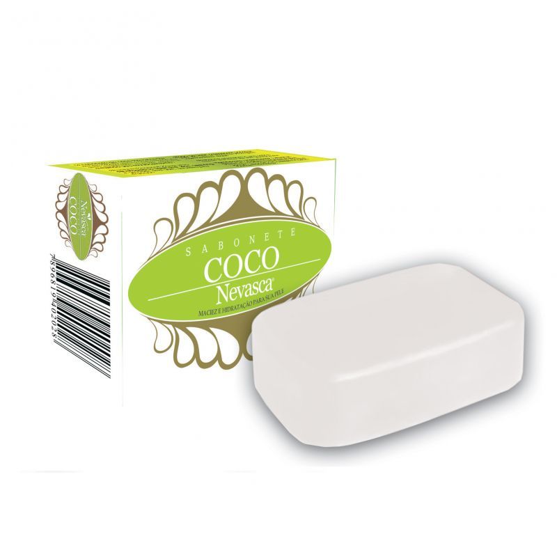 SABONETE EM BARRA NEVASCA COCO 100G