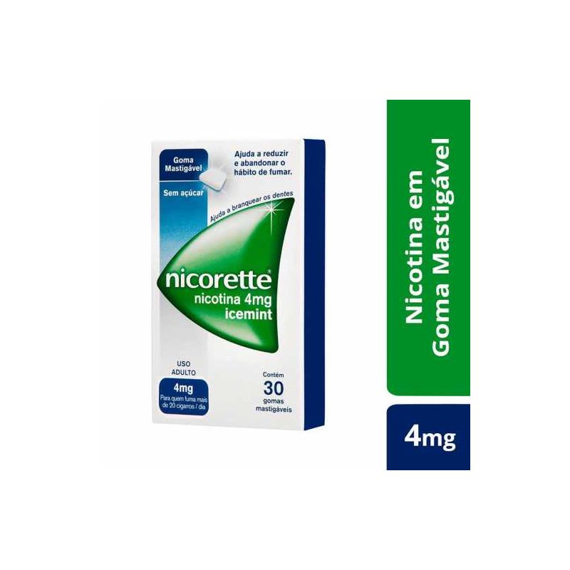 NICORETTE 4MG 30 COMPRIMIDOS 
