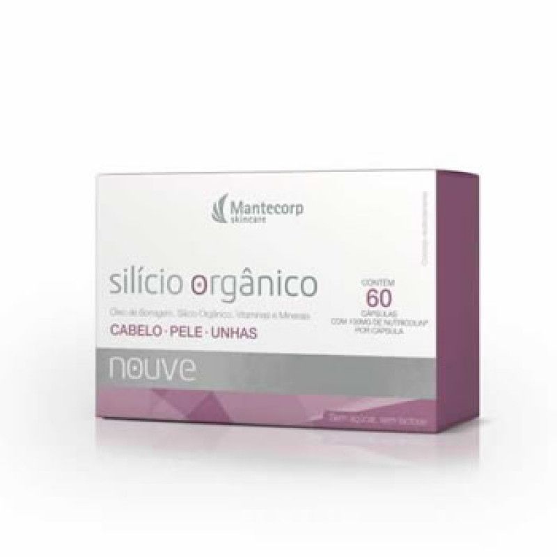 NOUVE SILÍCIO ORGÂNICO COM 60 CÁPSULAS  