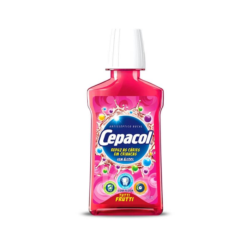 CEPACOL ANTISSÉPTICO BUCAL TUTTI FRUTTI 250ML