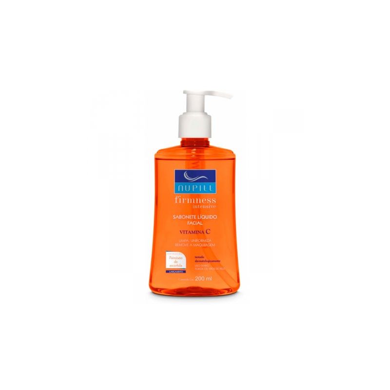 SABONETE LIQUIDO FACIAL NUPILL VITAMINA C