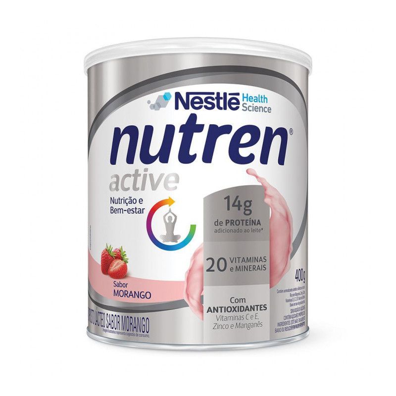 NUTREN ACTIVE MORANGO 400 G