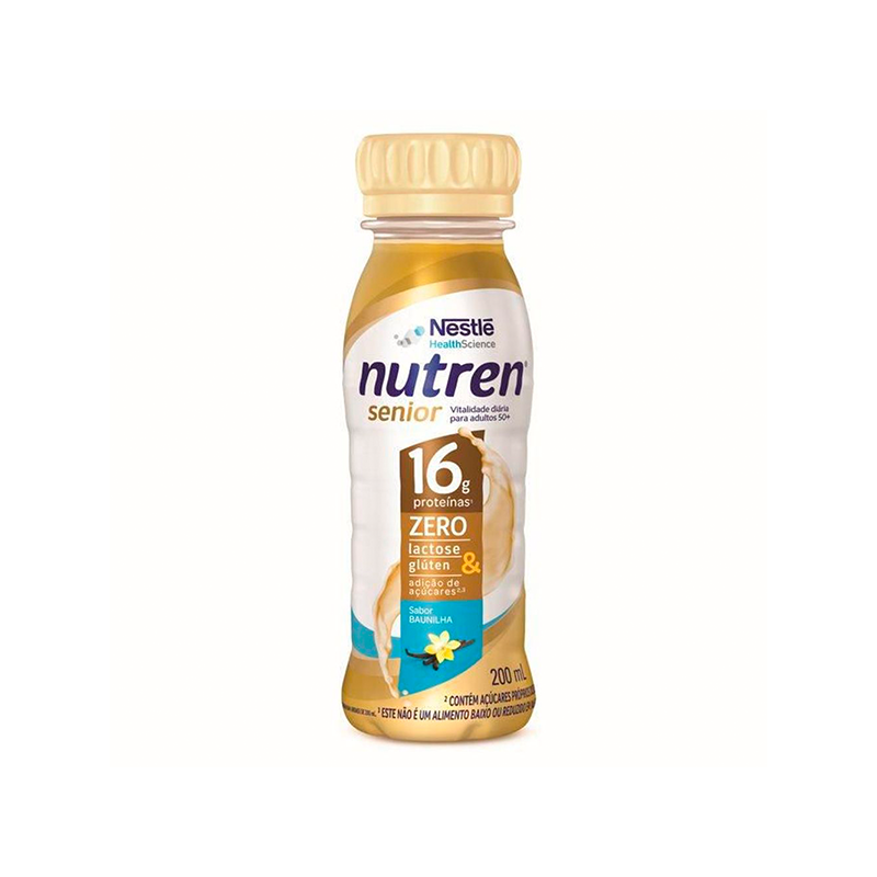 LEITE NUTREN SENIOR BAUNILHA 200ML