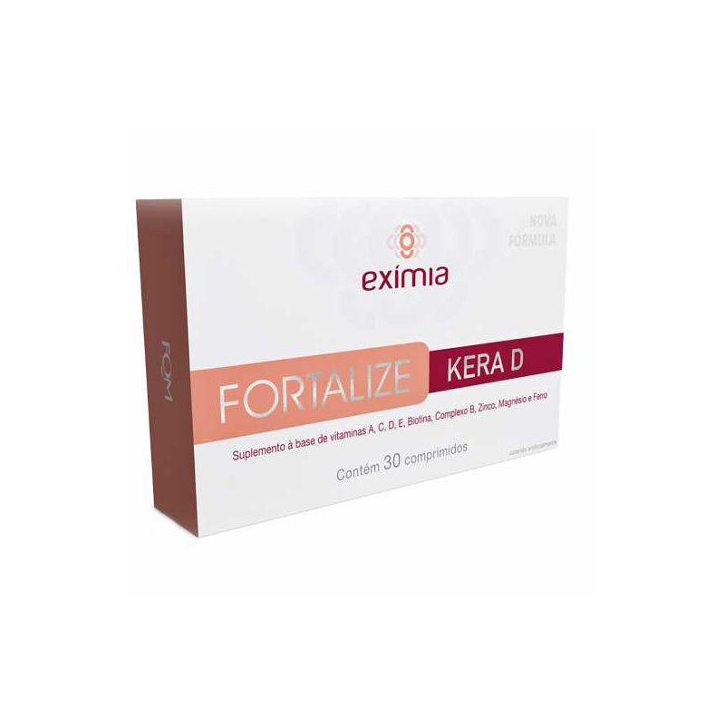 EXIMIA FORTALIZE KERA D COM 30 COMPRIMIDOS