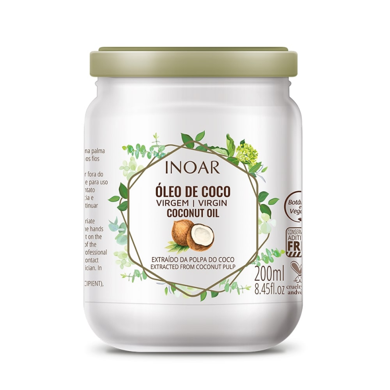 OLEO DE COCO INOAR COM 200ML