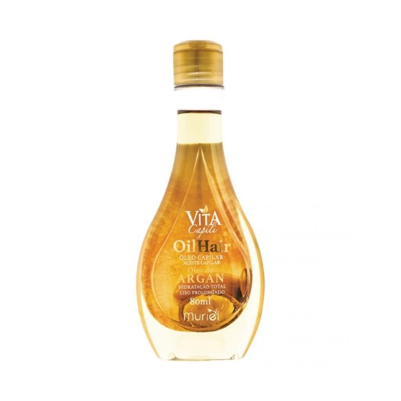 ÓLEO CAPILAR VITA CAPILI ÓLEO DE ARGAN 80ML