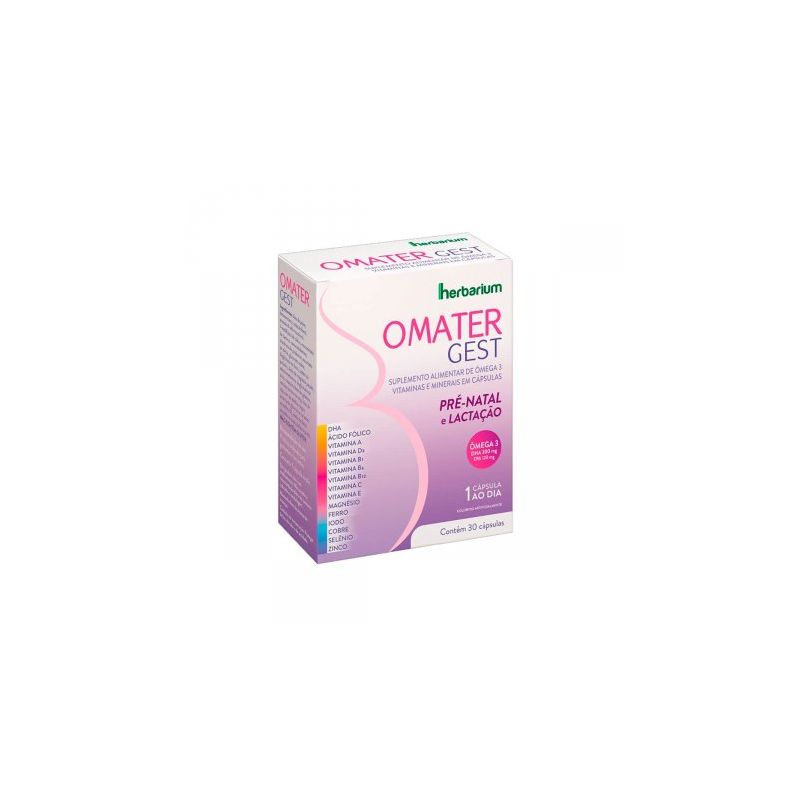 OMATER GEST  COM 30 CÁPSULAS 