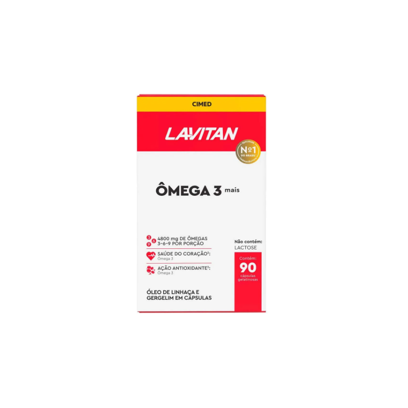 LAVITAN  OMEGA 3 MAIS COM 90 COMPRIMIDOS