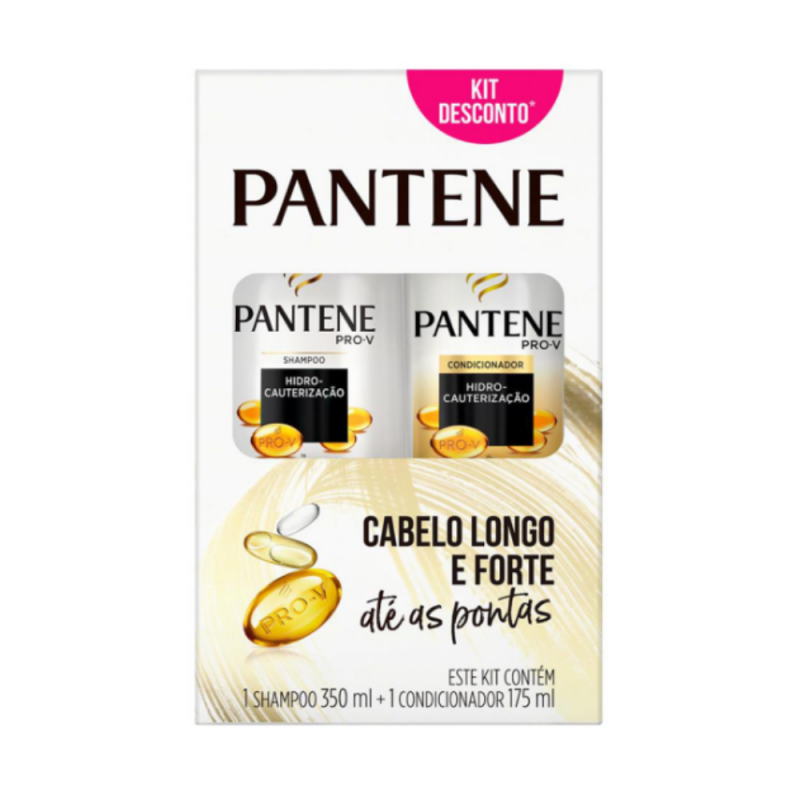 KIT SHAMPOO PANTENE 350+CO175  HIDROCAUTERIZACAO