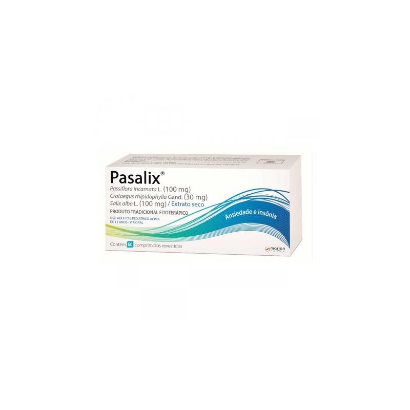 PASALIX 100/30/100MG COM 60 CÁPSULAS