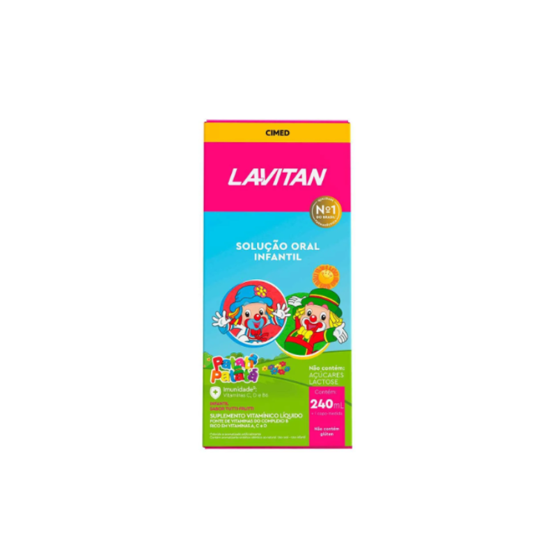LAVITAN INFANTIL TUTTI-FRUTTI 240 ML