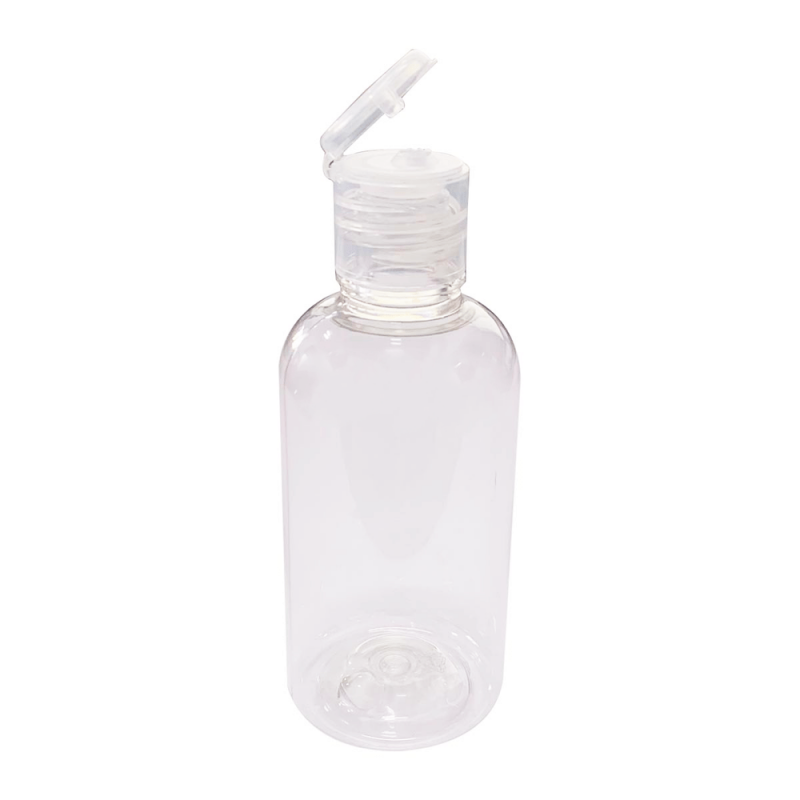 POTE FLIP TOP 60ML TRANSPARENTE BELA COLLECTION