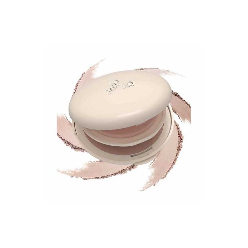PÓ COMPACTO ADCOS PROTETOR SOLAR FPS50 BEIGE 11G