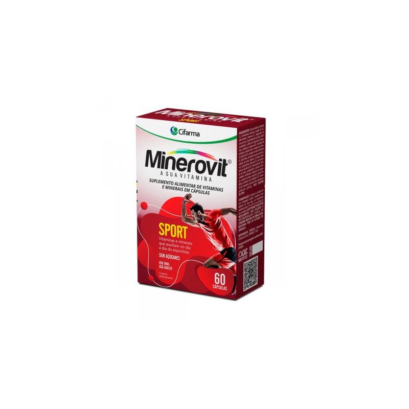 POLIVITAMINICO MINEROVIT SPORT COM 60 CAPSULAS 