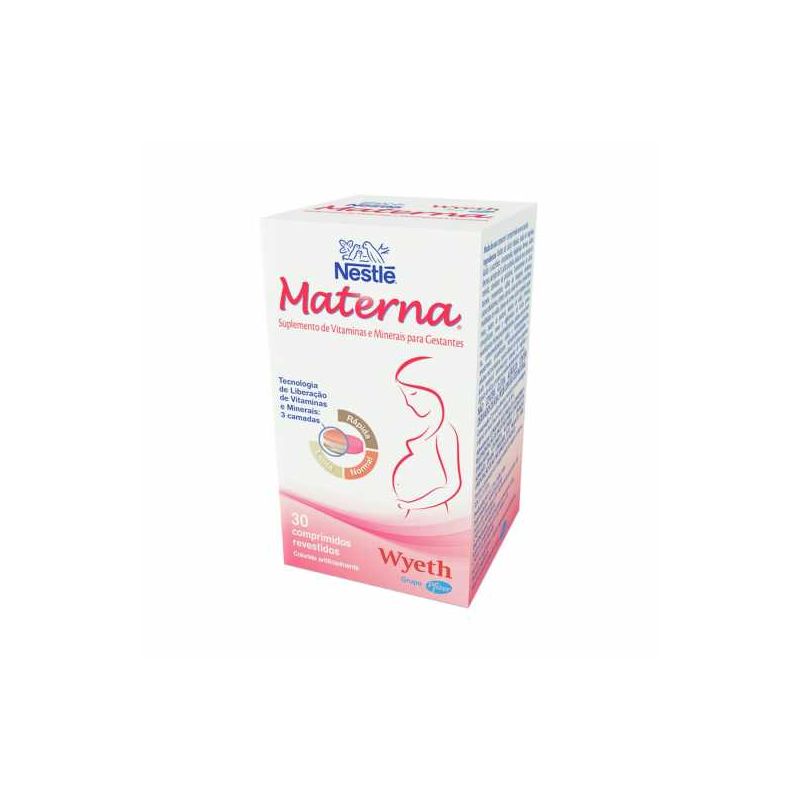 MATERNA COM 30 COMPRIMIDOS 