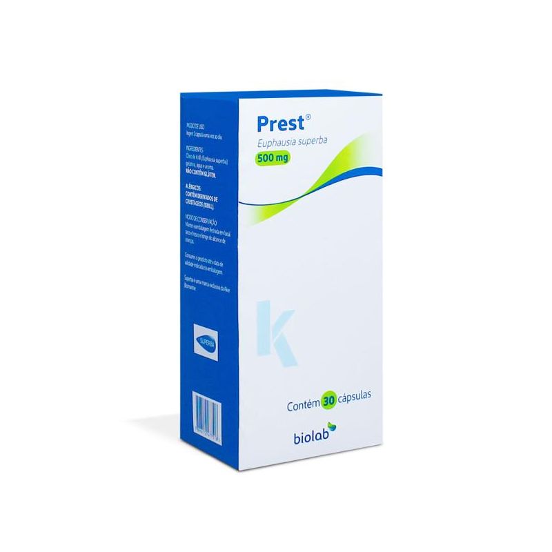 PREST 500MG COM 30 CÁPSULAS-BIOLAB-