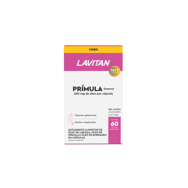 LAVITAN PRIMULA FEMME COM 60 CAPSULAS