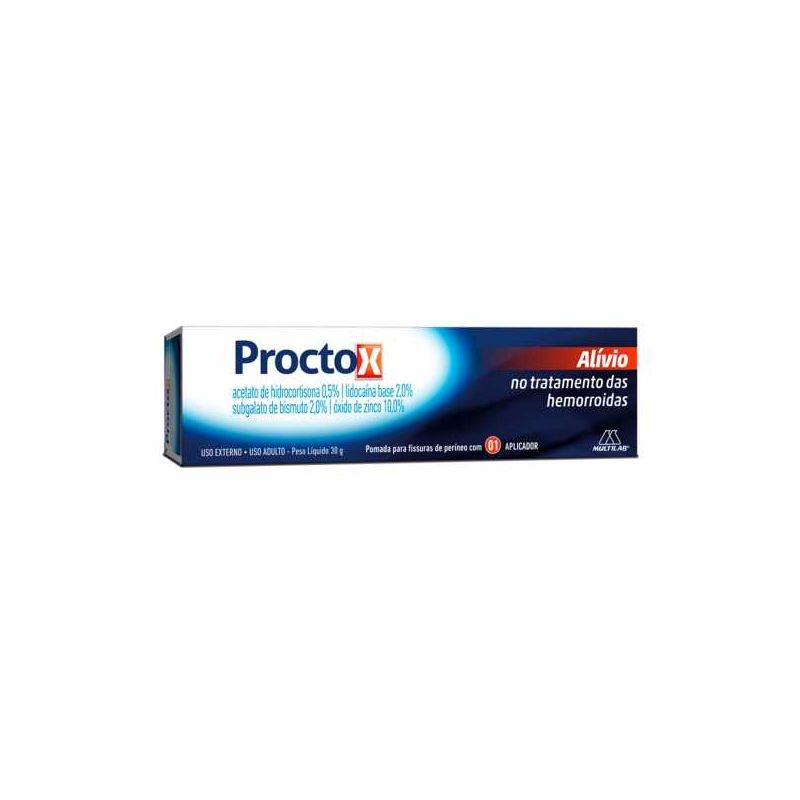 PROCTOX POMADA 30 GRAMASCOM 1 APLICADOR