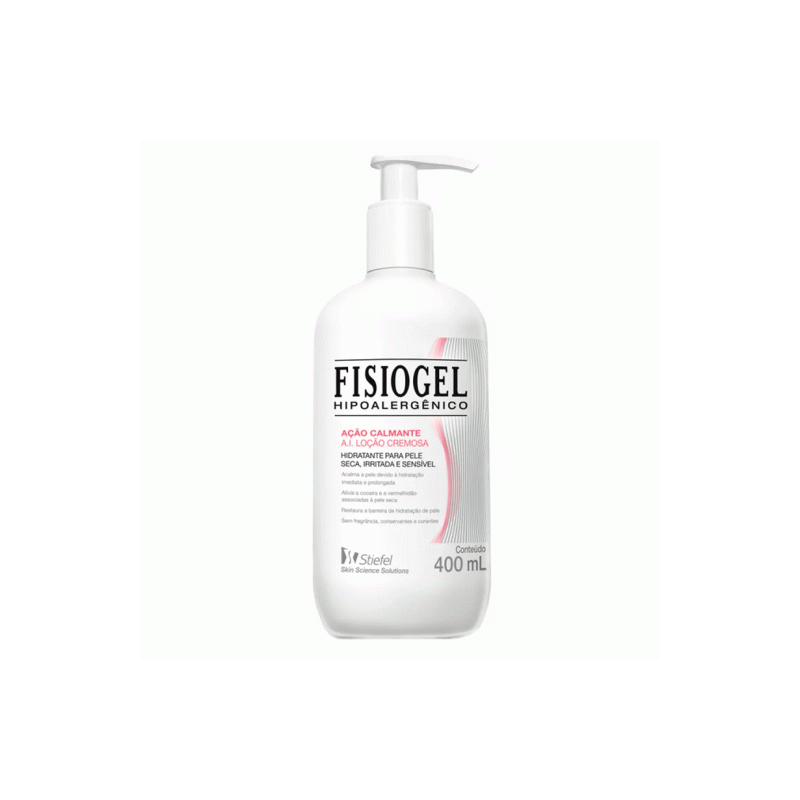 FISIOGEL A.I. AÇÃO CALMANTE LOÇÃO CREMOSA 400ML