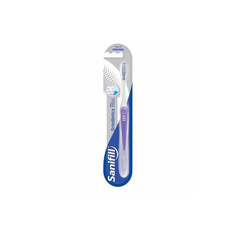 ESCOVA DENTAL SANIFILL ULTRA PROFISSIONAL ORTODÔNTICA UNIDAD