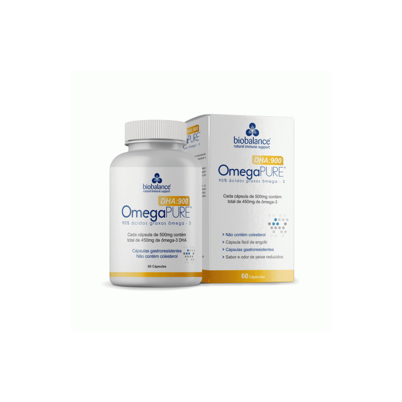 OMEGAPURE DHA:900 COM 60 CÁPSULAS