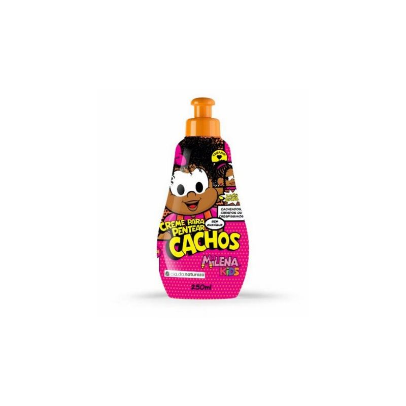 CREME DE PENTEAR MILENA CACHOS/CRESPOS COM 250 ML