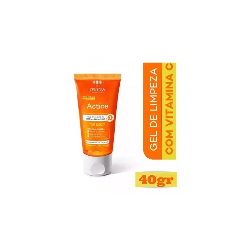 GEL PARA LIMPEZA FACIAL DARROW ACTINE 40G 