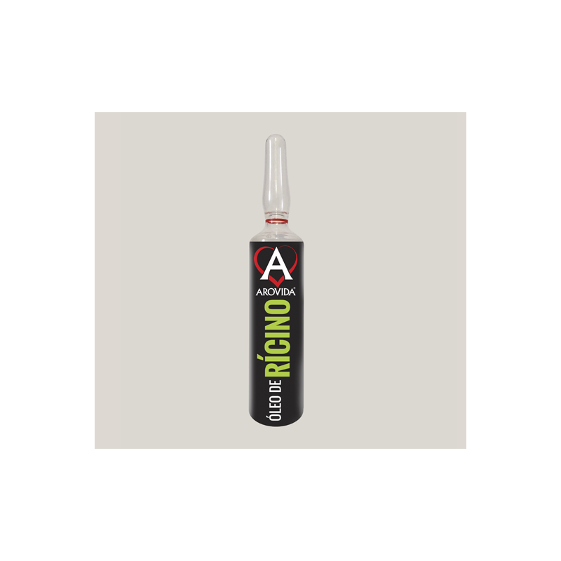 AMPOLA AROVIDA ÓLEO DE RICÍNO 10ML