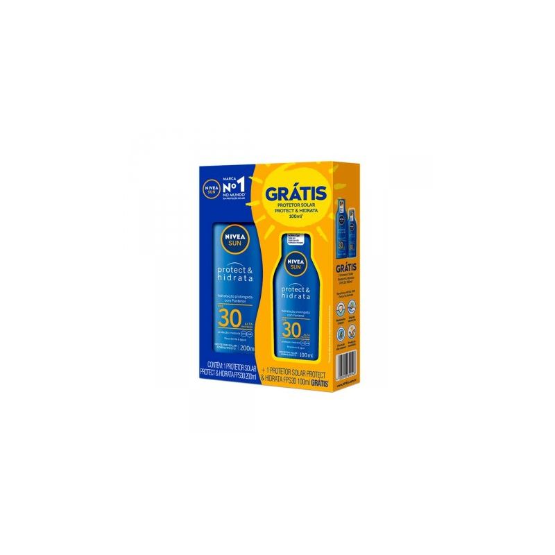 PROTETOR NIVEA  2 UNIDADES FPS30 200+100ML